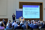 Vortrag von Prof. Dr. Ewald Mittelstädt, Professor für Betriebswirtschaftslehre mit dem Schwerpunkt Entrepreneurship Education (Bild anzeigen)