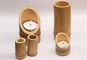 Link zur Seite „Bamboo Circle“ (Teelichthalter aus Bambus - das Produkt der Schülerfirma "Bamboo Circle")