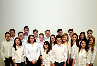 Das Team der Schülerfirma Placelet