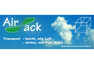 Werbeplakat von AirPack