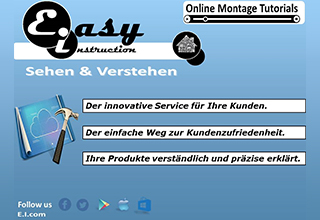 Link zur Seite „EasyInstruction“ (Screenshot aus einem Online-Tutorial, der eine Bedienungsanleitung beispielhaft darstellt)