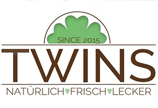 Link zur Seite „Twins“ (Twins-Logo, Aufschrift: Since 2015 Twins Natürlich Frisch Lecker)