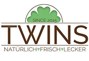 Link zur Seite „Twins“ (Twins-Logo, Aufschrift: Since 2015 Twins Natürlich Frisch Lecker)