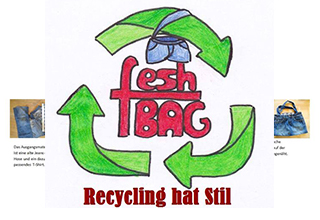 Logo der Schülerfirma fesh-bag