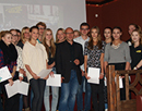 Link zur Seite „Zweiter Platz beim SBA 2014: Motivationsschub für das ganze Team.“ (Gruppenbild vom Team Tasca mit Frank Weigel in der Mitte)