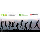 Link zur Seite „Start der neuen Wettbewerbsrunde 2023“ (Logo b@s Videochallenge und Unternehmen)