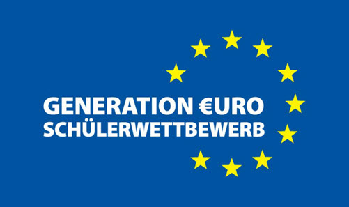 Logo des Schülerwettbewerbs Generation Euro