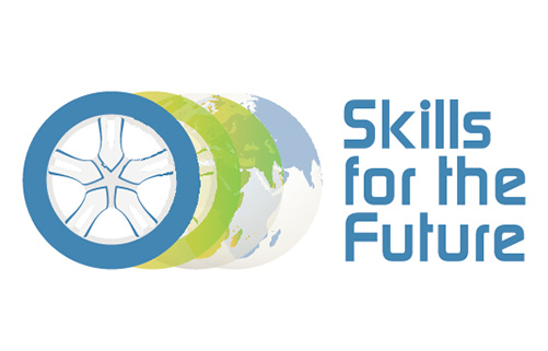 Logo mit Aufschrift: Skills for the future