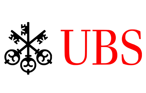 Logo von UBS, Aufschrift: UBS