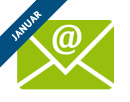Link zur Seite „Newsletter Sonderausgabe Januar 2023“ (@-Zeichen auf Briefumschlag mit Schriftbanderole Januar)