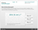 Link zur Seite „eTraining“ (Screenshot aus dem eTraining Unternehmergeist)