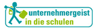 Logo der Initiative Unternehmergeist in die Schulen (Link zur Startseite)